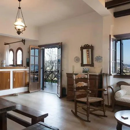 Villa Mitsa With Stunning View On The Argassi Hill Exterior foto